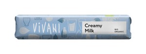 Bild von Milch Crème Schokoriegel, 40 g, Vivani