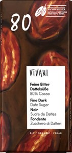 Bild von Feine Bitter Dattelsüße 80%, 80 g, Vivani