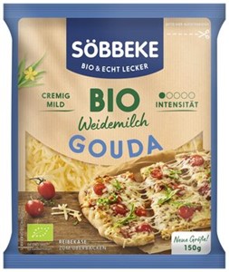 Bild von Gouda gerieben,bio, 150 g, Söbbeke