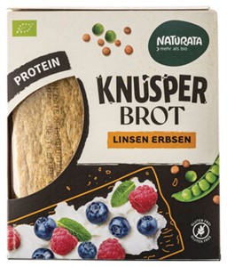 Bild von Knusperbrot Linsen Erbsen, 100 g, Naturata