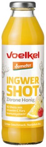 Bild von Ingwer Shot Zitrone Honig, 0,5 l, Voelkel