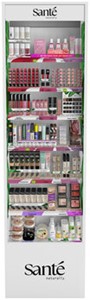 Bild von Dekorative Kosmetik Theke 09/26, 1 Disp, SANTE NATURKOSMETIK