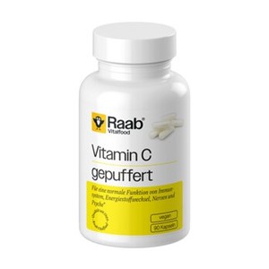 Bild von Vitamin C gepuffert, 90 KPS, Raab Vitalfood