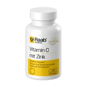 Bild von Vitamin C mit Zink, 90 KPS, Raab Vitalfood