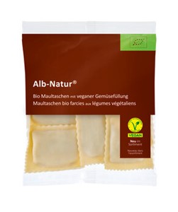 Bild von Bio Maultaschen mit Gemüse, 300 g, Alb-Natur